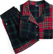 Polo Ralph Lauren Plaid Cotton Short Pajamas