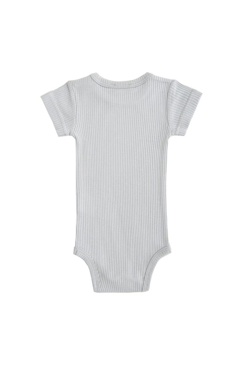 Short Sleeved Modal Bodysuit, Alternate, color, Mint Green