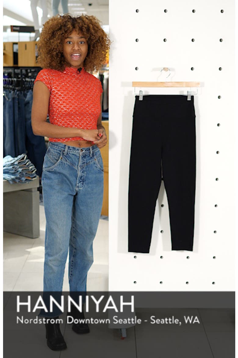 High Waist Crop Leggings video