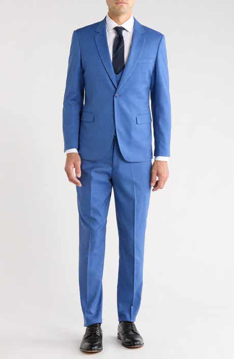 Notch Lapel 3-Piece Suit