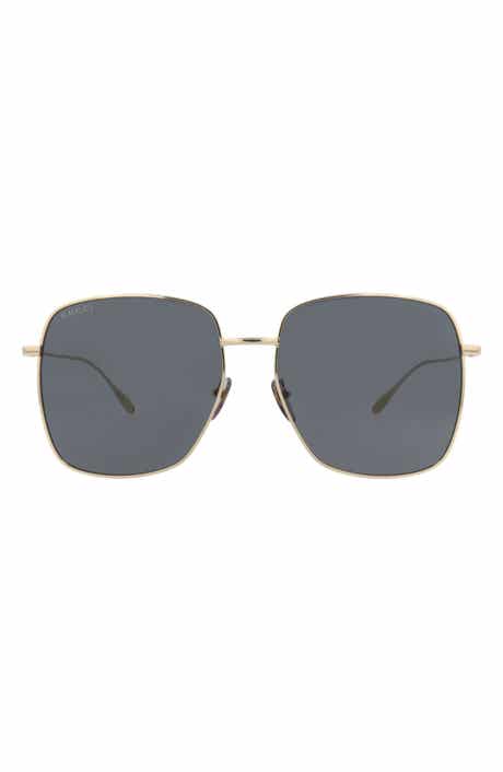 Gucci 59mm Square Sunglasses