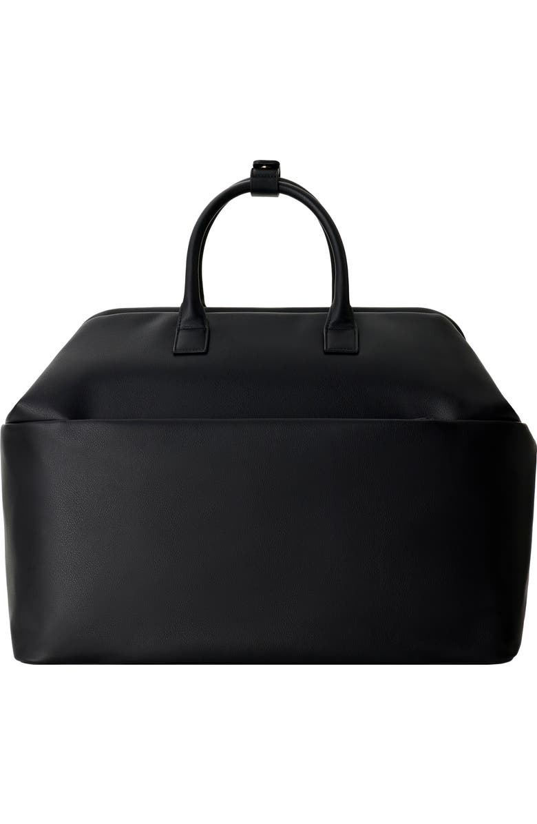 Béis The Essential Faux Leather Weekend Bag, Alternate, color,