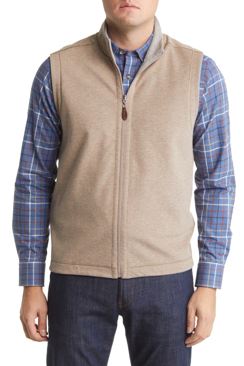Reversible Solid Vest, Alternate, color, OATMEAL/ LIGHT GREY