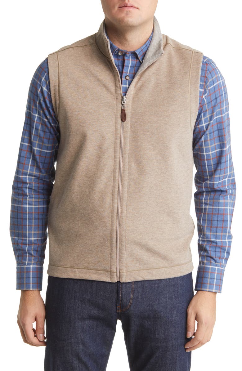 Johnston & Murphy Reversible Solid Vest, Alternate, color,