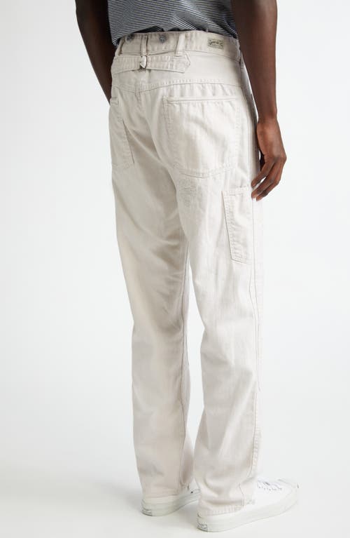 Double Rl Engineer Fit Repaired Carpenter Pants