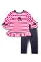 selected Pink, White, Navy