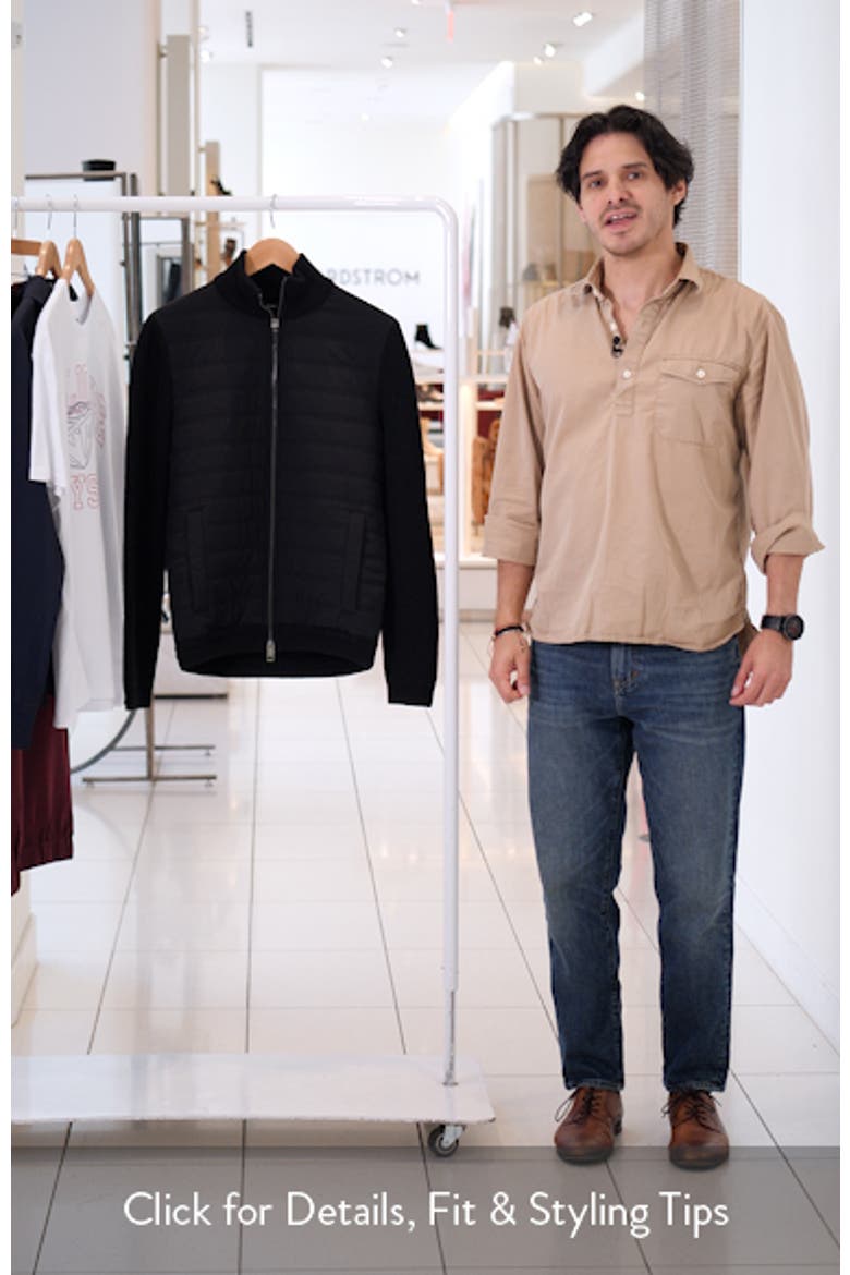 Townsend Hybrid Rib & Quilted Jacket video