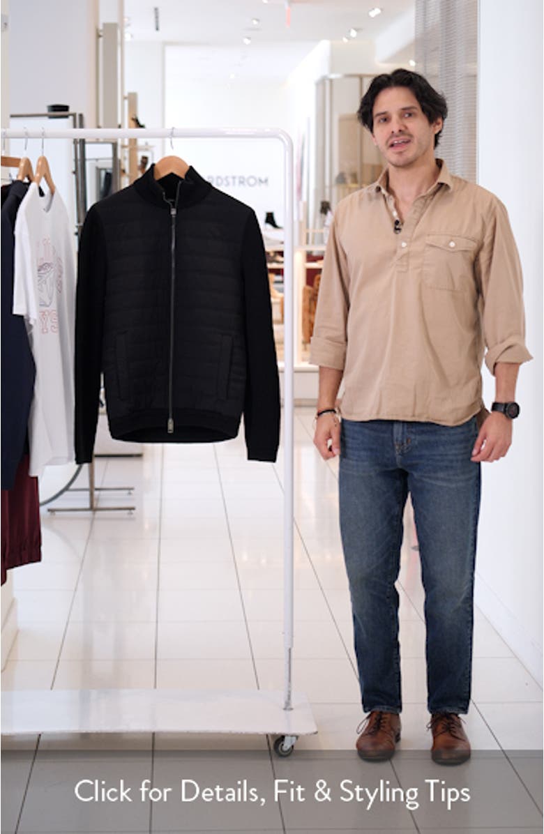Townsend Hybrid Rib & Quilted Jacket, sales video thumbnail