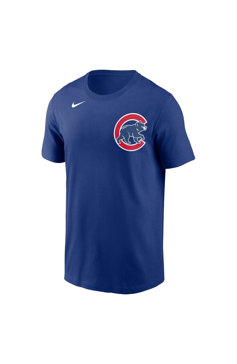 Nike Men's Nike Patrick Wisdom Royal Chicago Cubs Player Name & Number T-Shirt, Alternate, color, Royal