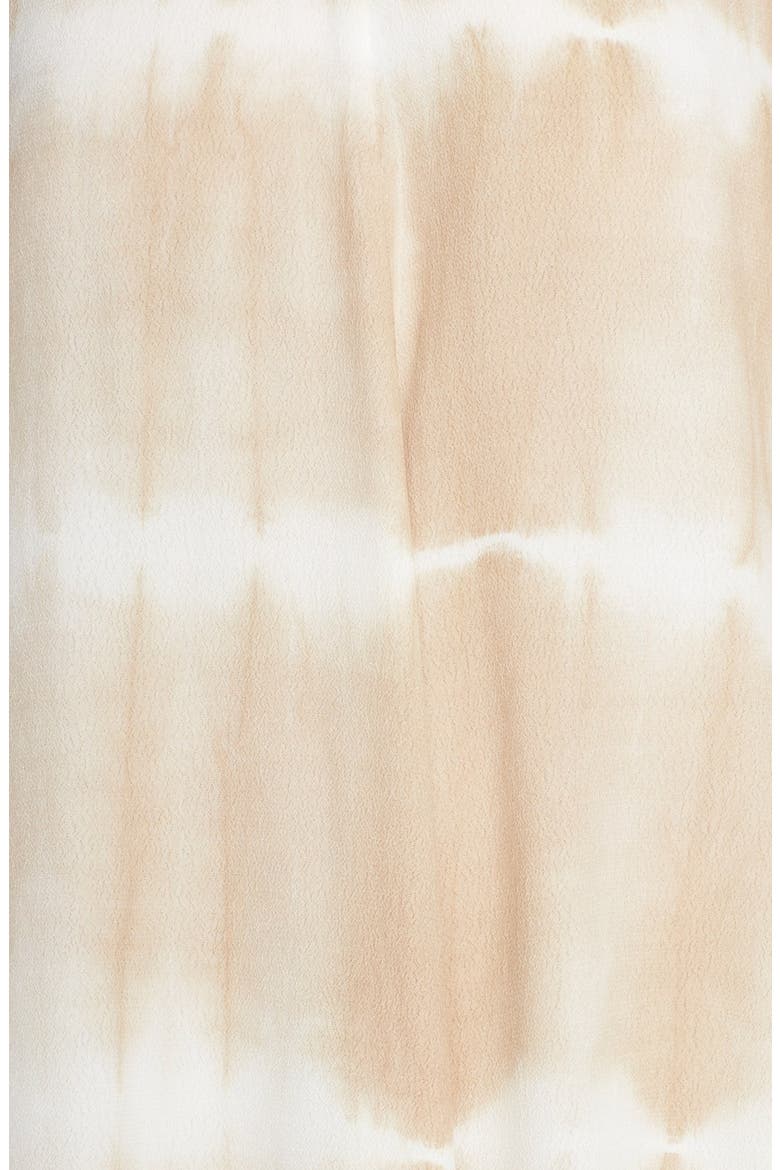 Tie Dye Crepe Shift Dress, Alternate, color, TAUPE