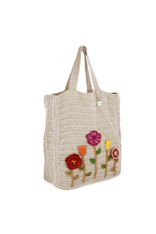 The Sak Lanie Market Tote Bag In Flower Ecru