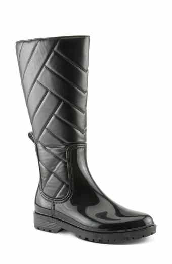 Hunter Refined Tall Gloss Waterproof Rain Boot Women Nordstrom