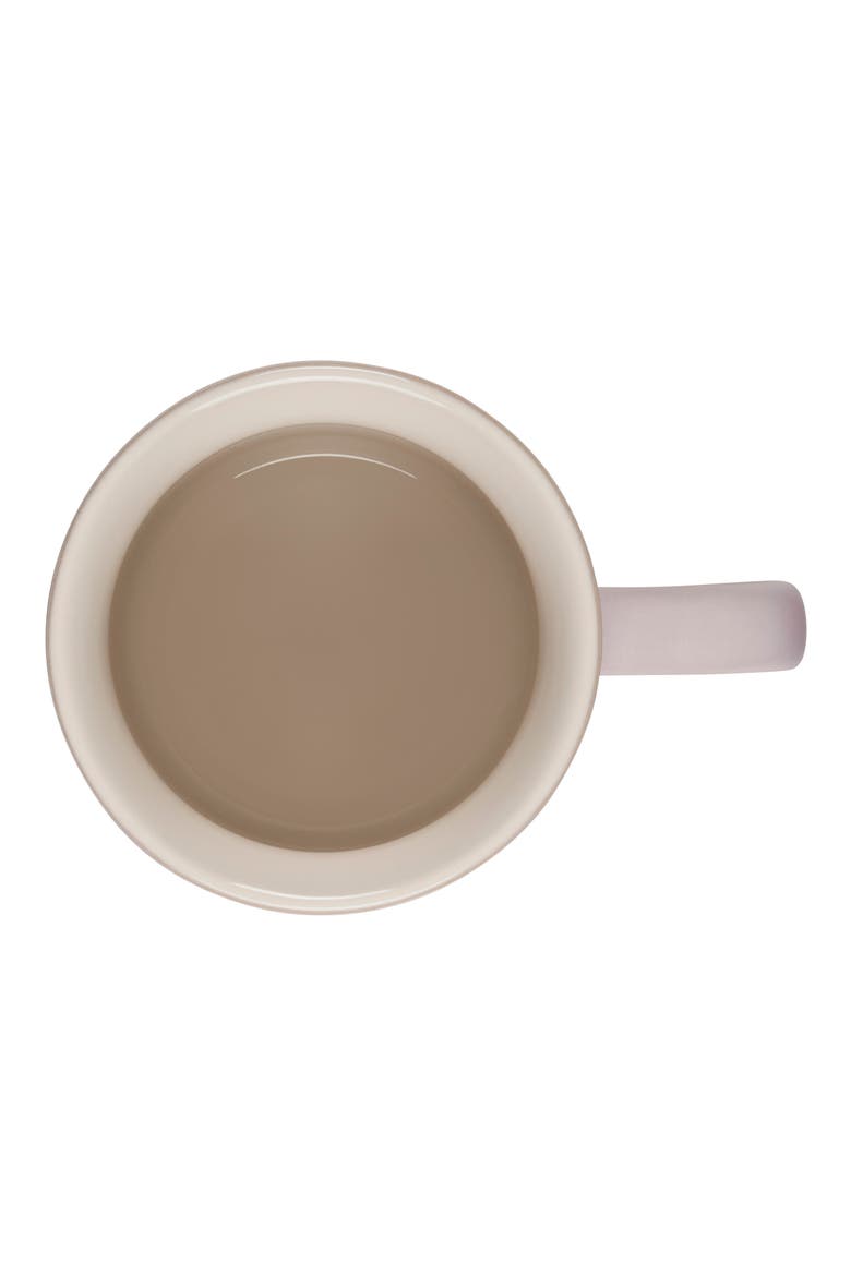 Set of Four 14-Ounce Stoneware Mugs, Alternate, color, SHALLOT