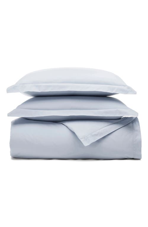 BOLL & BRANCH BOLL & BRANCH PERCALE HEMMED 300 THREAD COUNT DUVET COVER & SHAMS SET