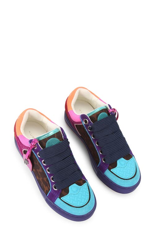 Kurt Geiger London Southbank Tag Platform Sneaker In Multi