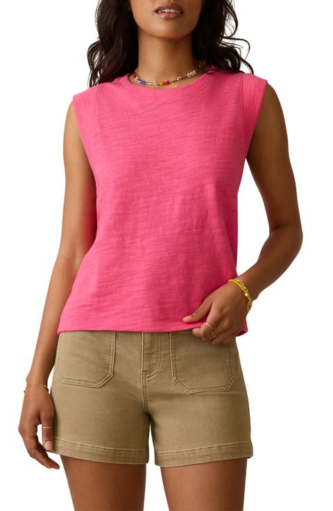 Sunwashed Slub Muscle Tank