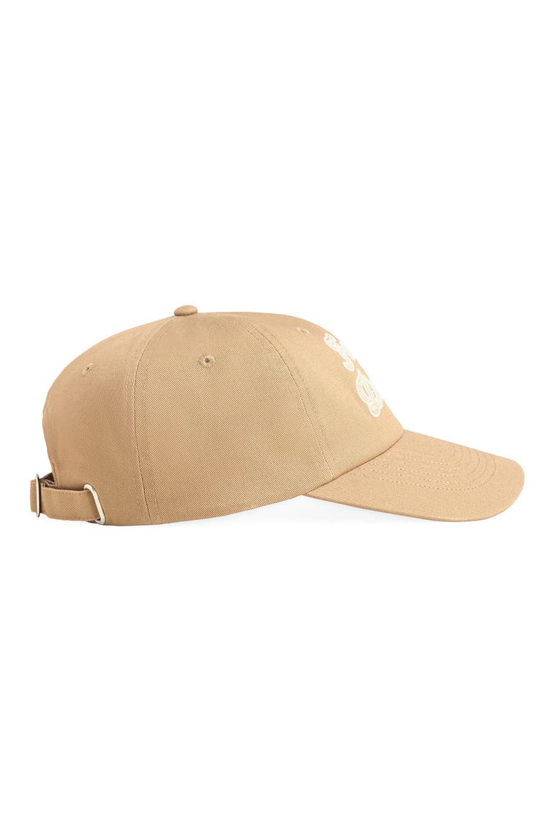 The Script Logo Baseball Cap, Alternate, color, WARM SAND