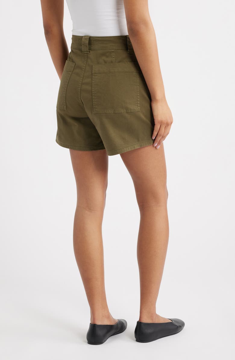 Madewell Essex Utility Shorts, Alternate, color, Faded Ivy