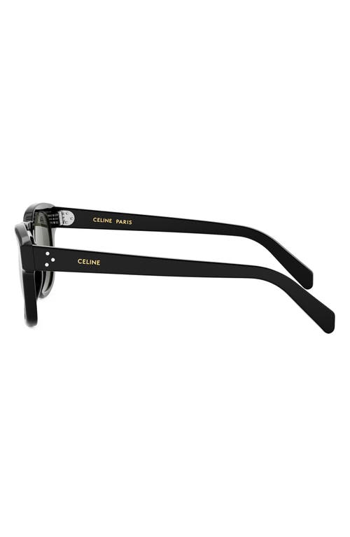 Celine Bold 3 Dots 49mm Square Sunglasses In Multi