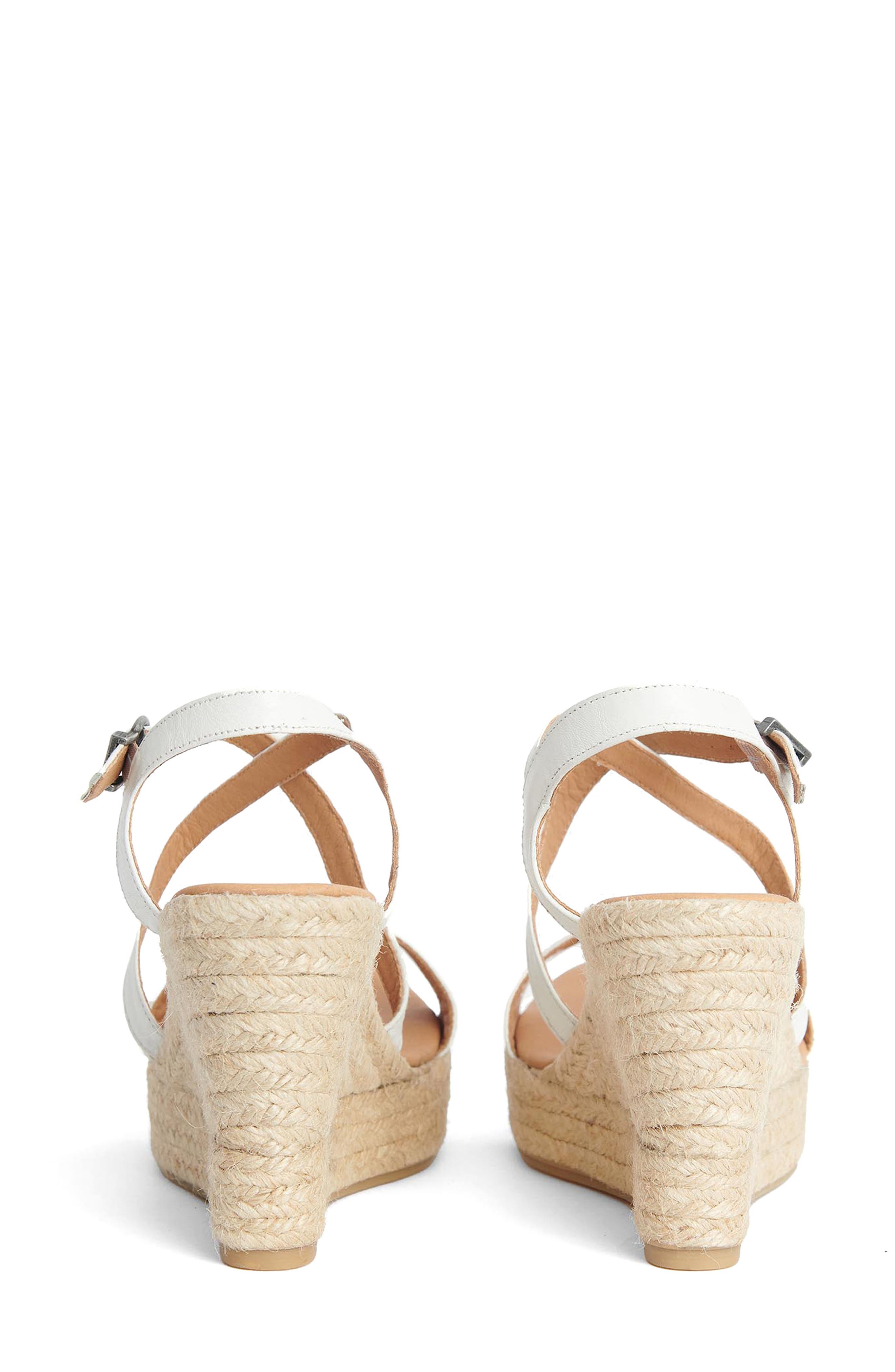 Barbour Lucia Espadrille Wedge Sandal, Alternate, color, 