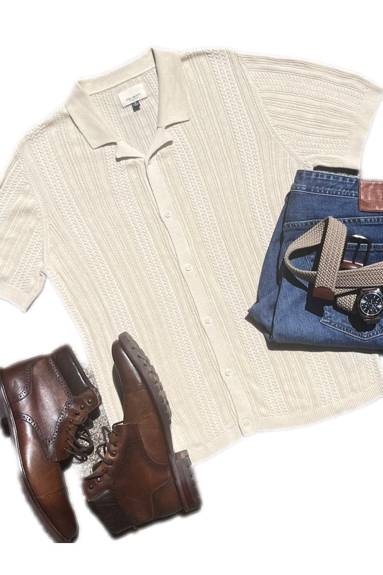 Huntington Shirt, Alternate, color, Cream