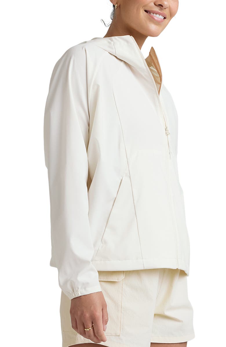 Beyond Yoga Cross Country Packable Jacket, Alternate, color, Dove