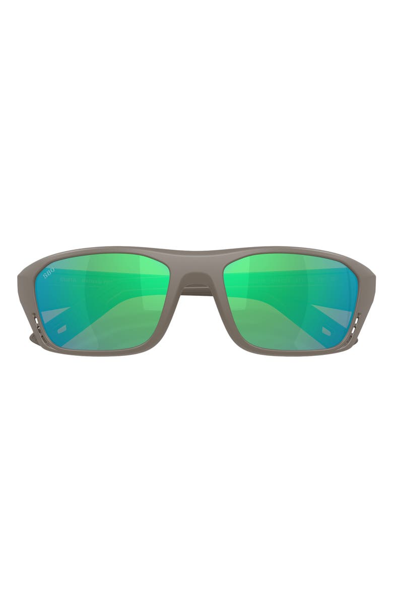 Costa Del Mar Whitetip Pro 57mm Polarized Rectangular Sunglasses, Alternate, color,