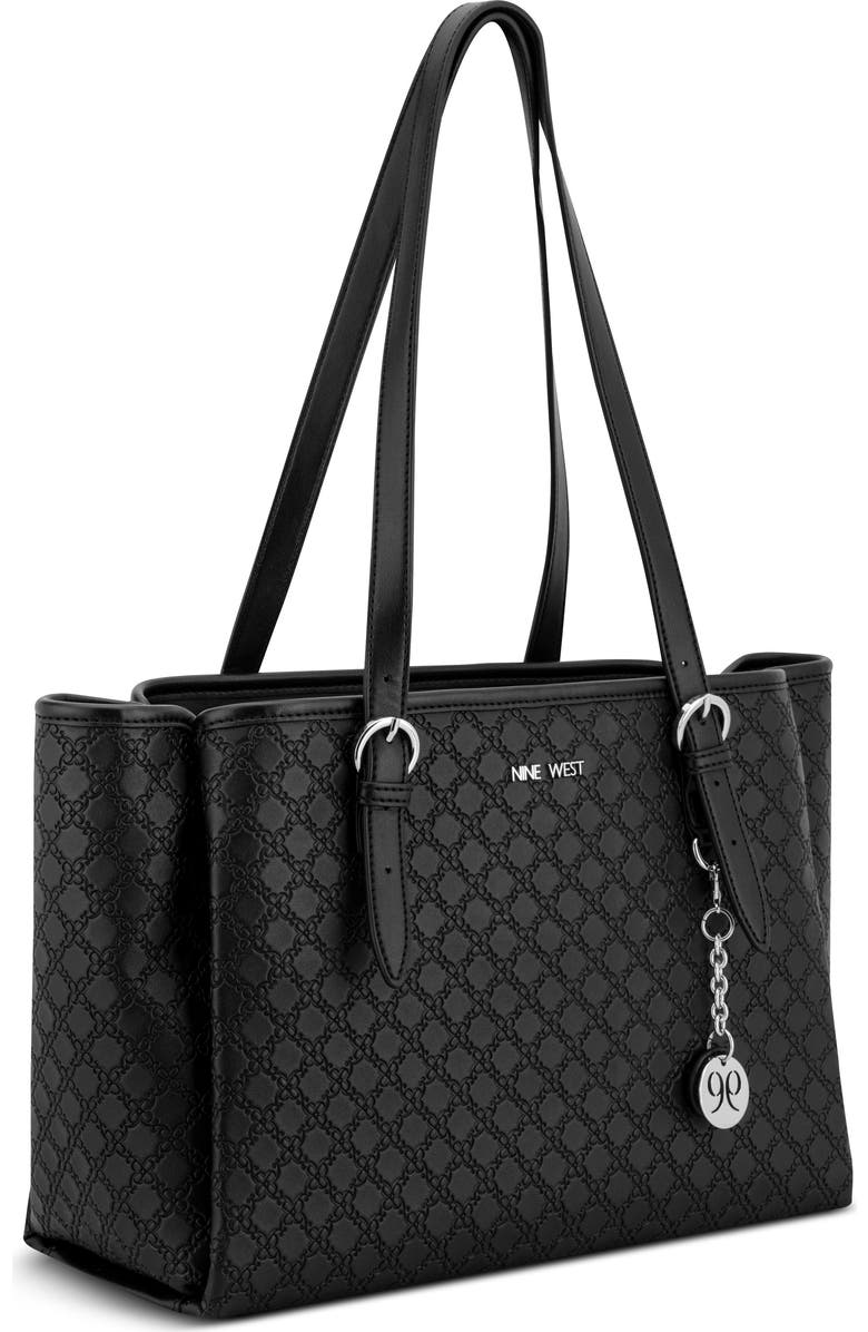 Nine West Kieran Carryall Tote Bag, Alternate, color, Black