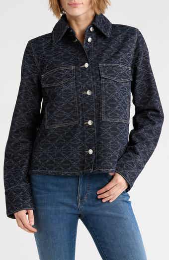 Gadison Logo Print Denim Jacket