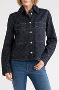 BOSS Gadison Logo Print Denim Jacket