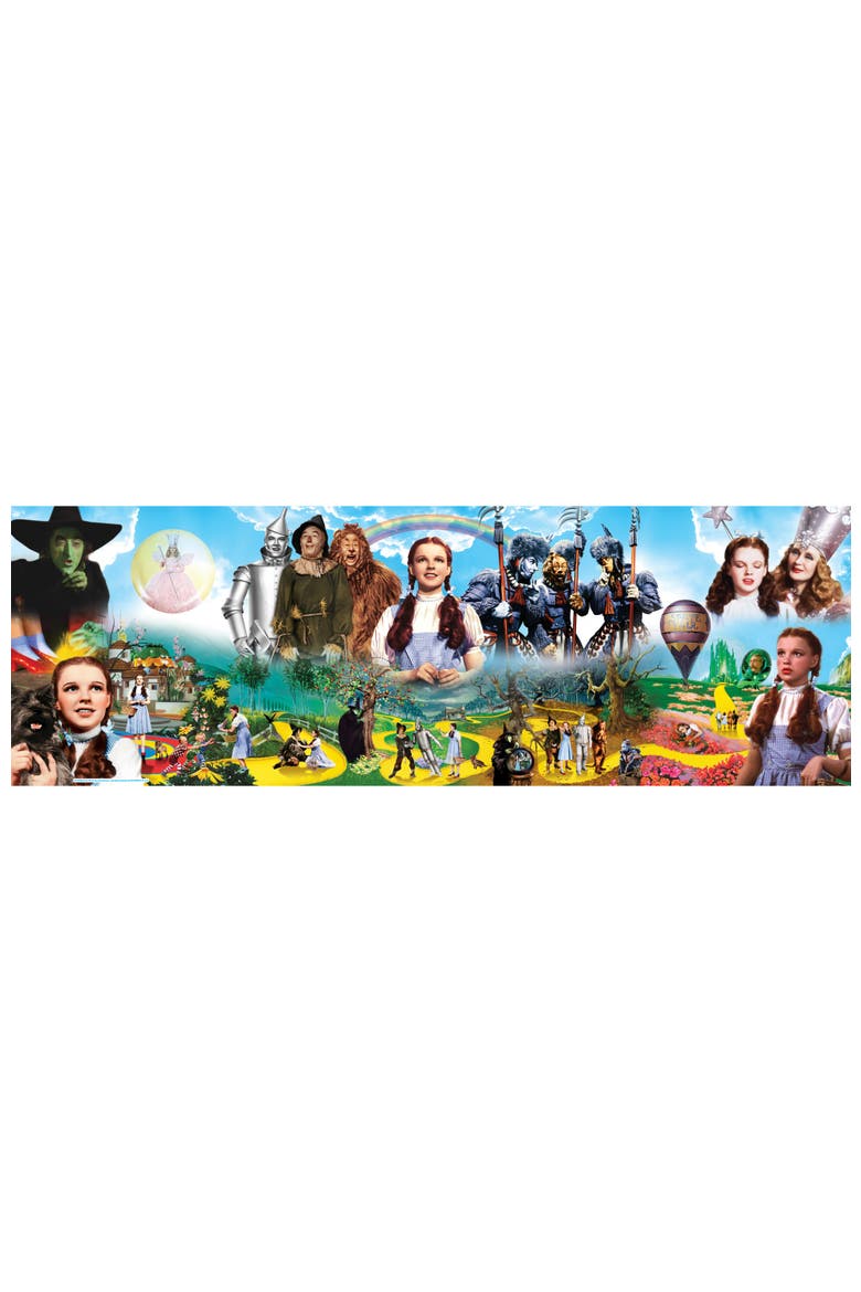 Wizard of Oz 1000 Piece Panoramic Puzzle, Alternate, color, Multicolor