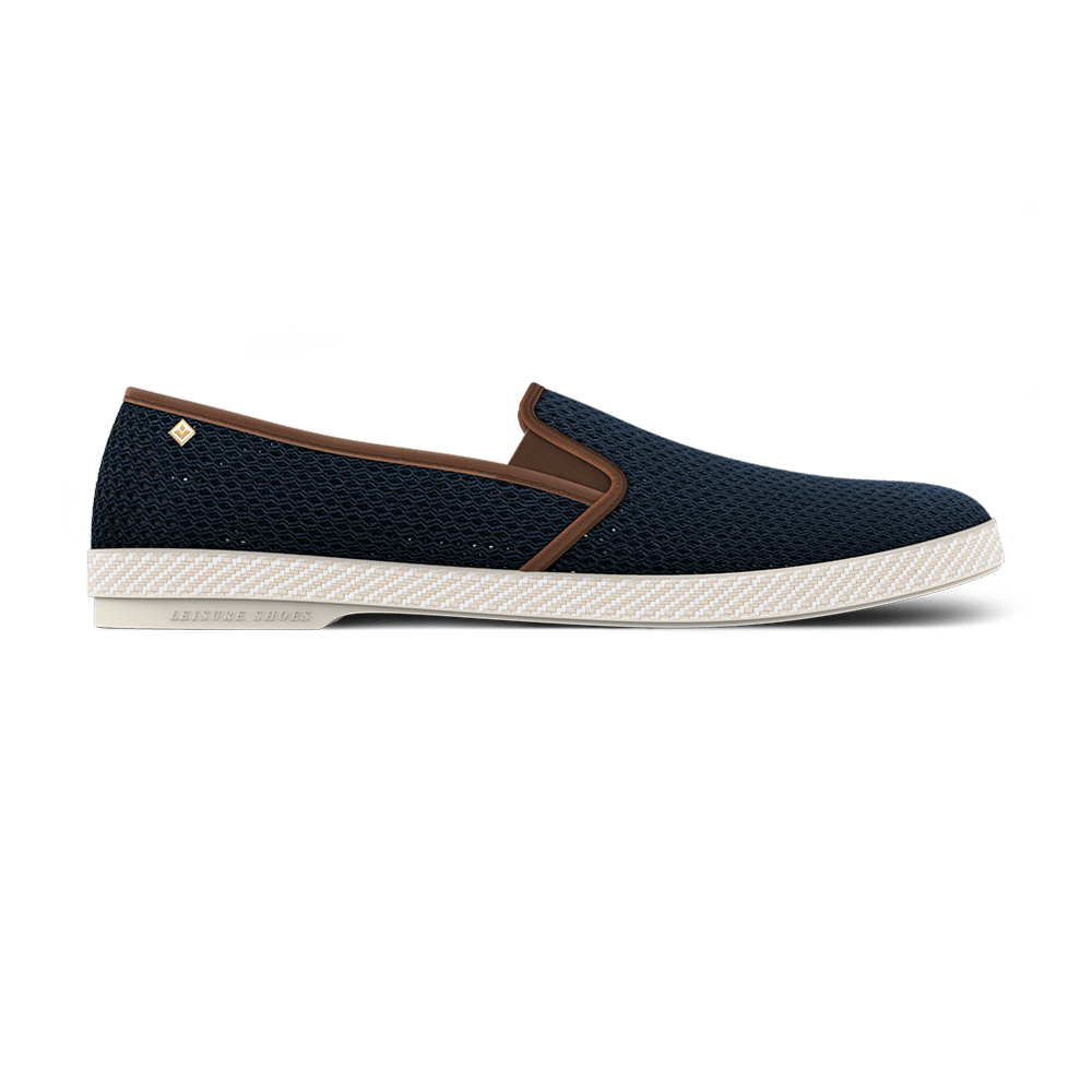  Navy With Brown Trim