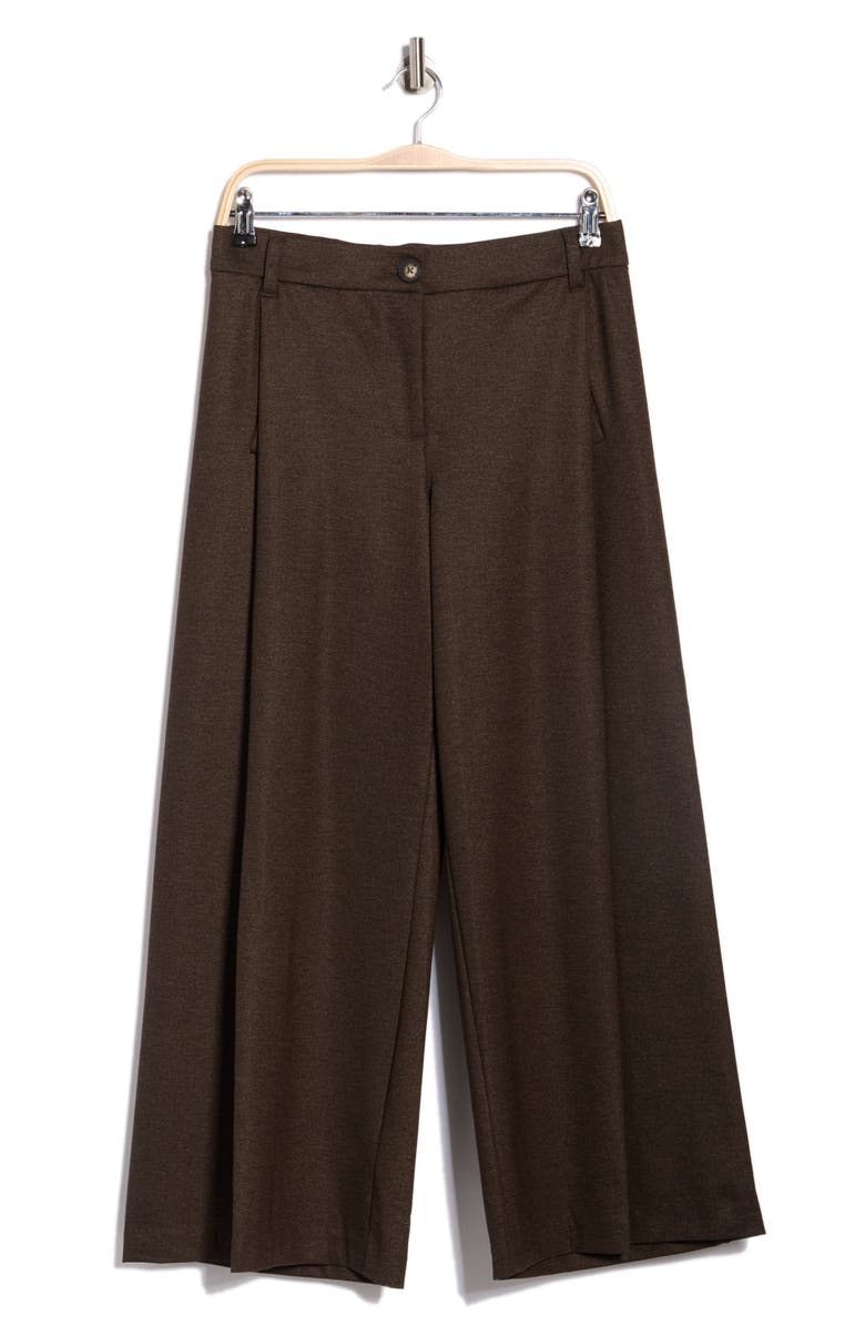 Democracy Ab Pleated Wide Leg Pants, Main, color, Cold Brew