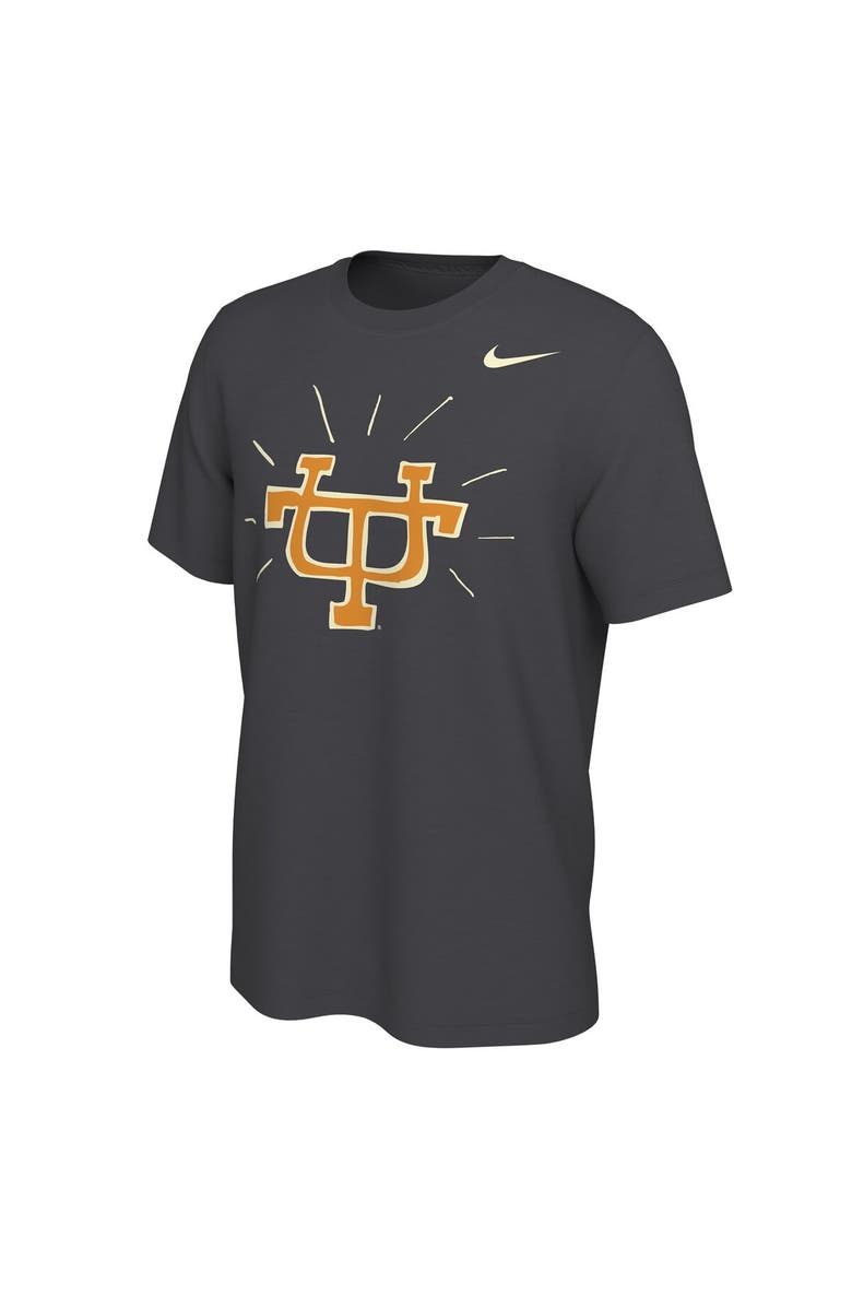 Nike Men's Nike  Anthracite Tennessee Volunteers Football Man Smokey T-Shirt, Alternate, color, Anthracite