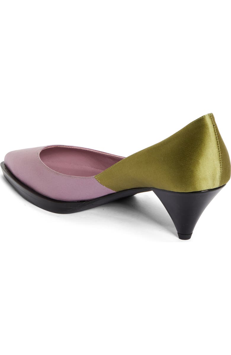 Prada Runway Colorblock Pointed Toe Pump, Alternate, color,
