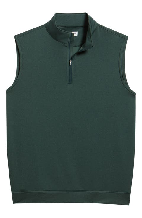 Galway Melange Performance Quarter Zip Vest