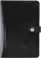 Trafalgar Zaiden Italian Cortina Leather Snap Closure Passport Wallet