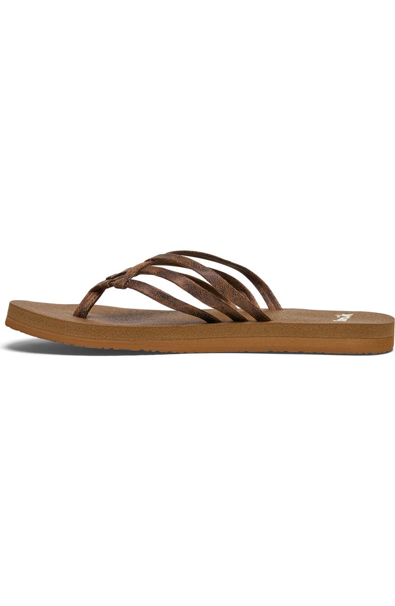 Sanuk Yoga Sandy Flip Flop, Alternate, color,