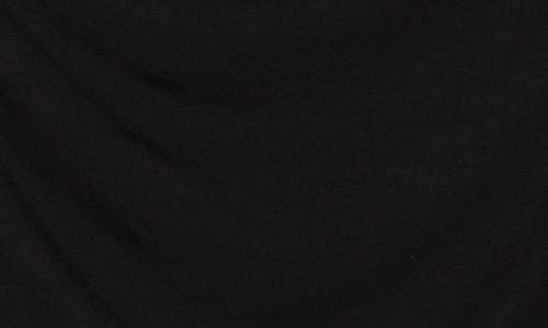Elodie Off The Shoulder Cap Sleeve Ruched Top In Black