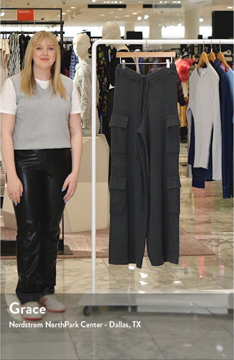 Tea Cotton Rib Utility Pants, sales video thumbnail