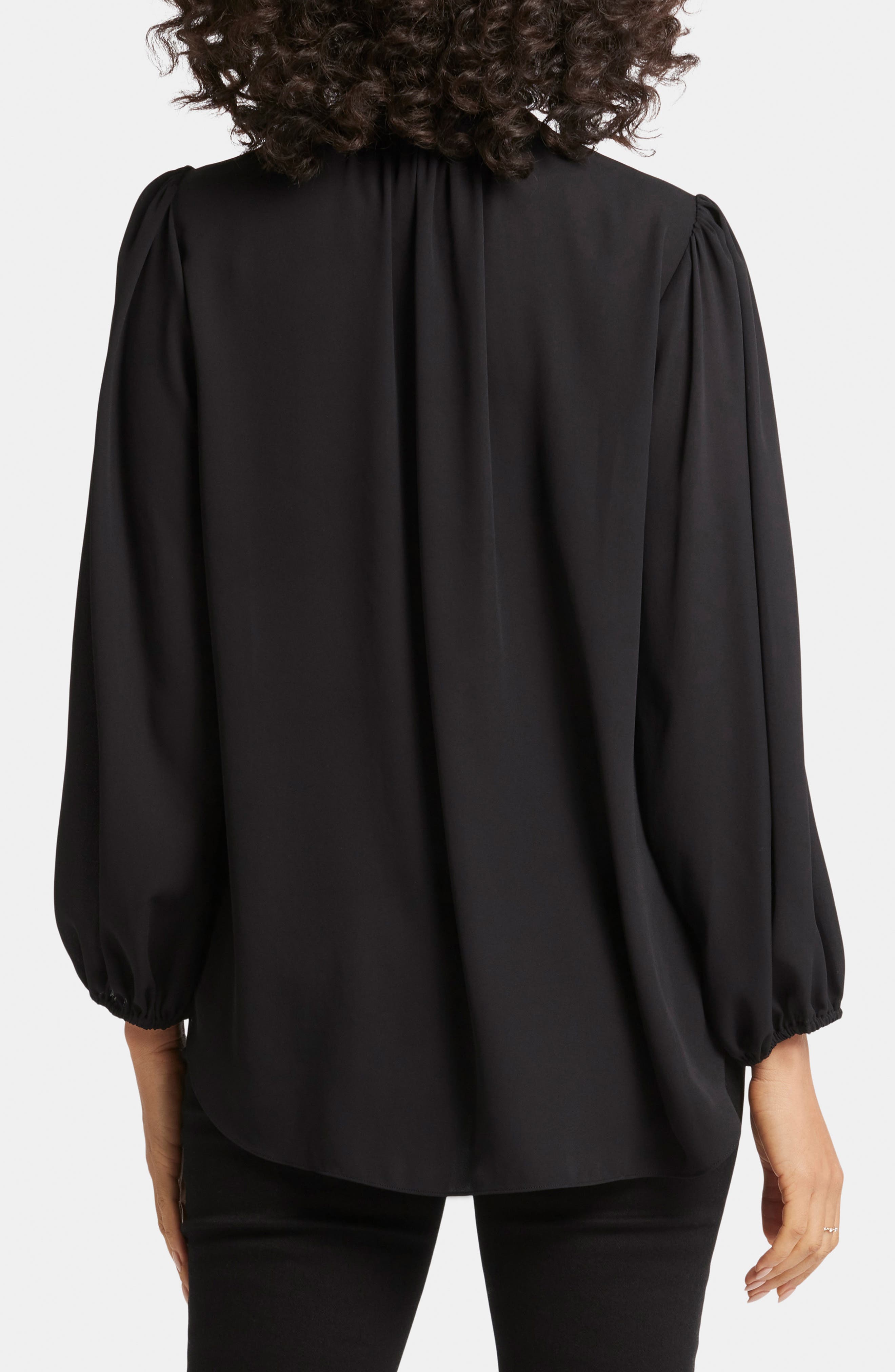 Print Puff Shoulder Top - image 2