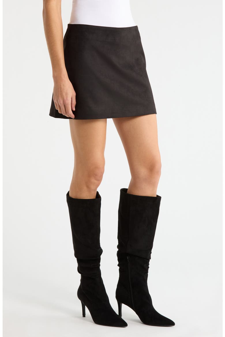Madeline Miniskirt, Alternate, color, BLACK