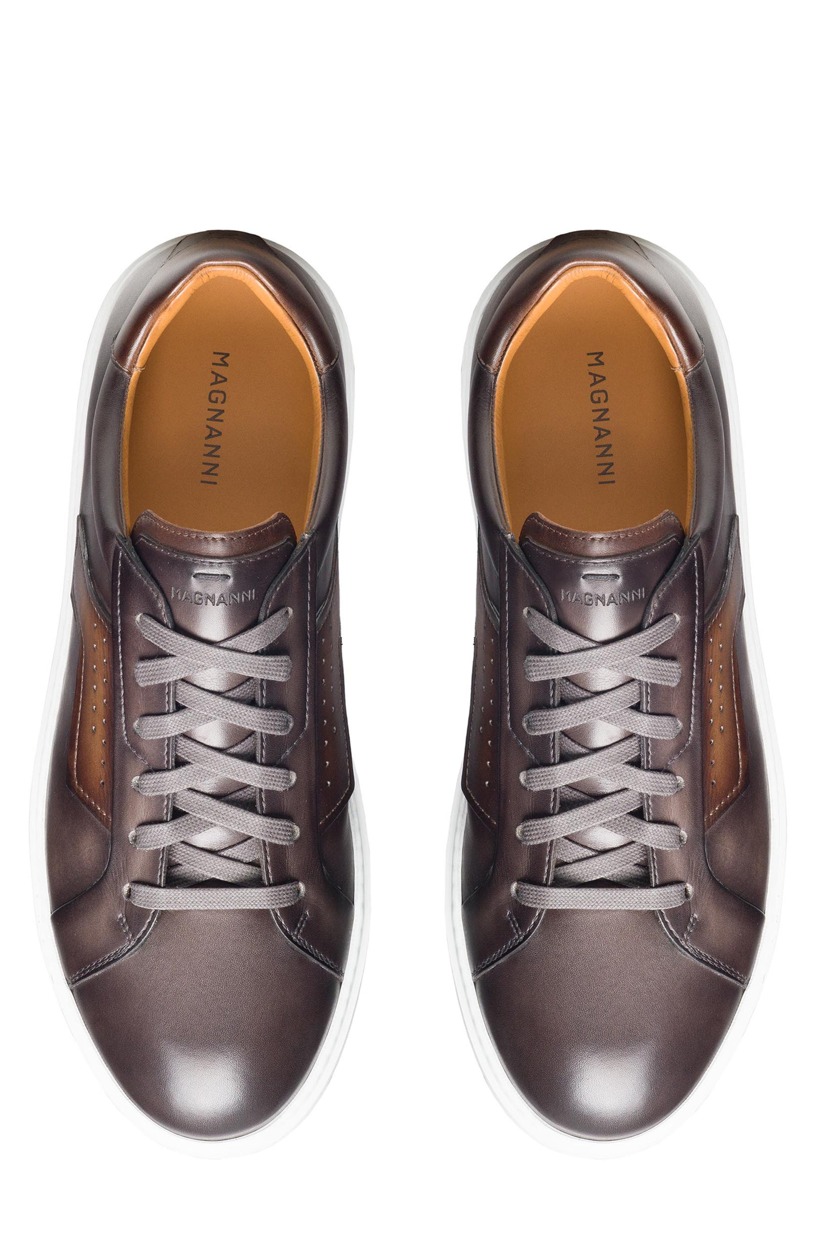 Magnanni Phoenix Water Resistant Sneaker, Alternate, color, Grey