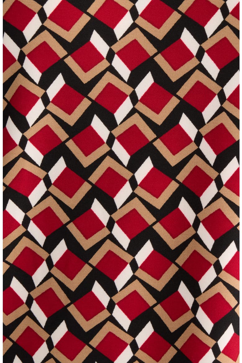 Geometric Boat Neck Top, Alternate, color, ANNE BLACK MULTI