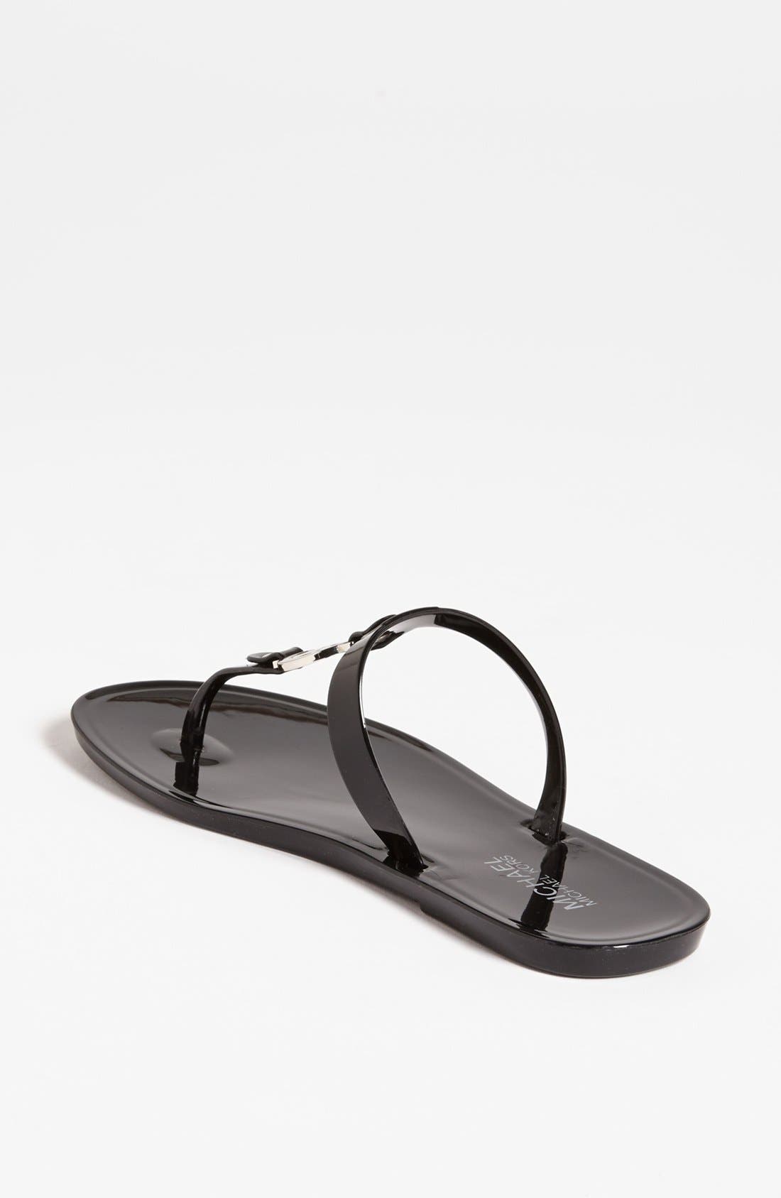 MICHAEL Michael Kors 'Sondra' Jelly Sandal, Alternate, color, 