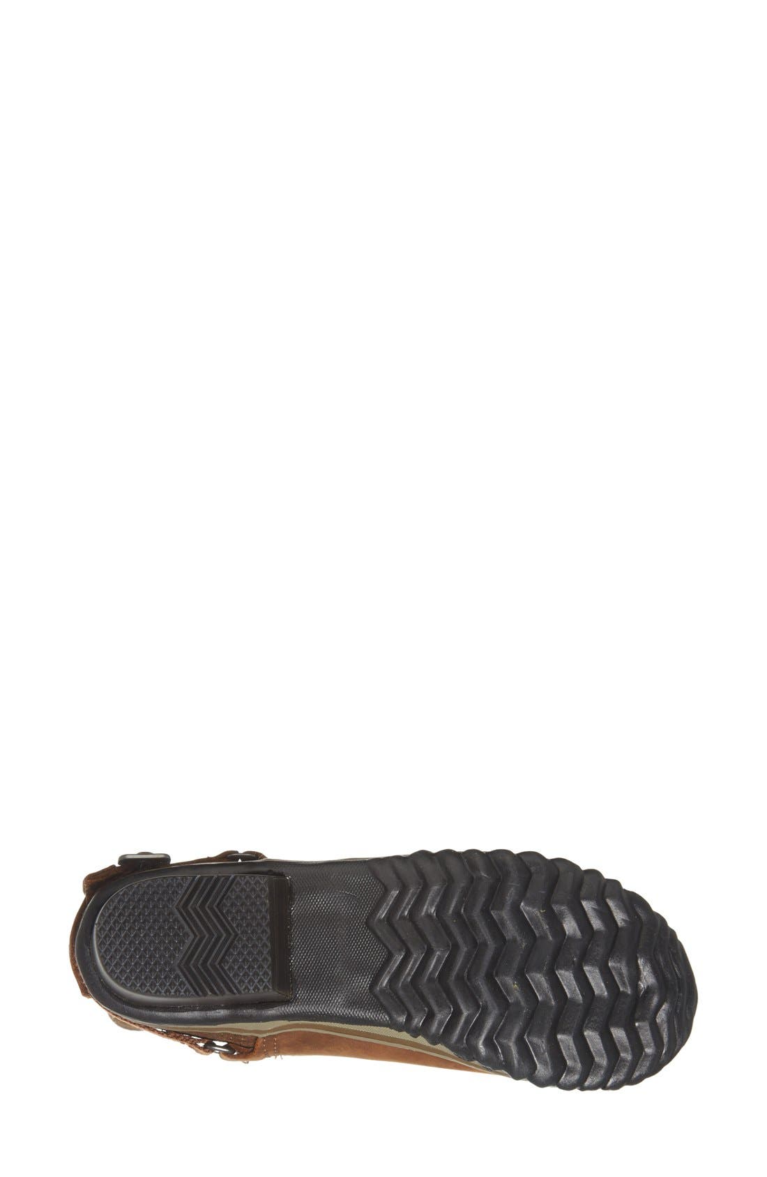 'Slim' Waterproof Tall Boot, Alternate, color, NUTMEG