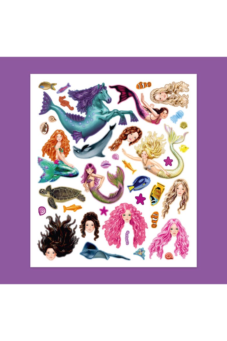 Panorama Sticker Book, Alternate, color, Multicolored