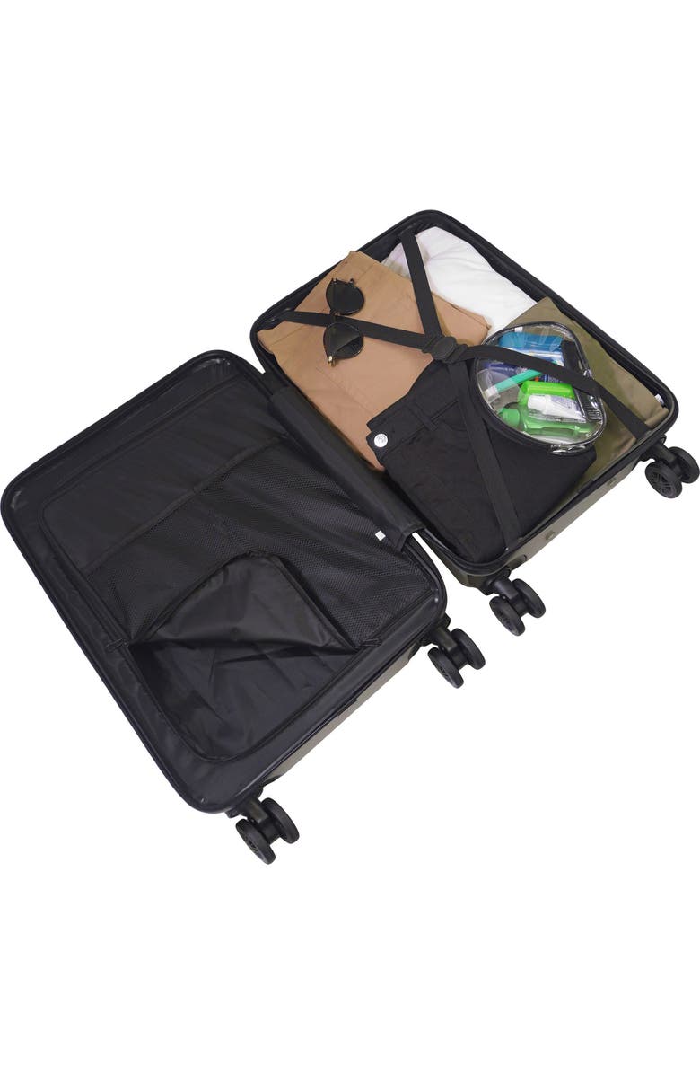 American Dreamliner 22.5" Hardside Carry-On Luggage, Alternate, color, Silver Grey