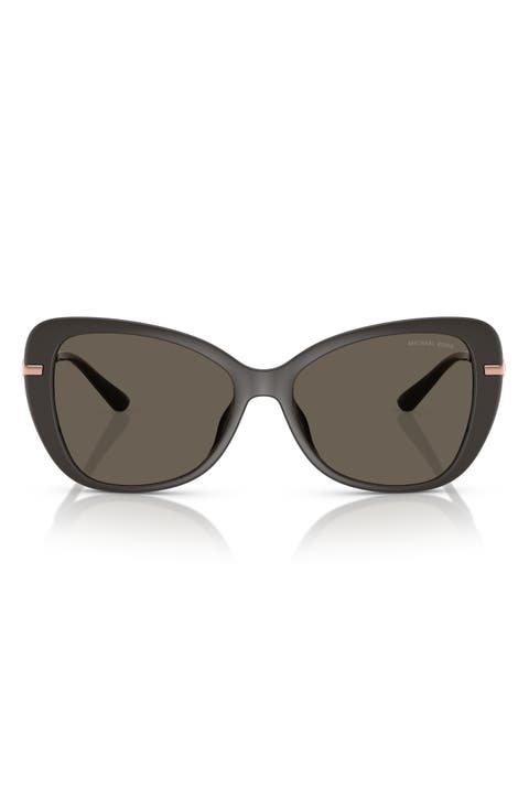 56mm Butterfly Sunglasses