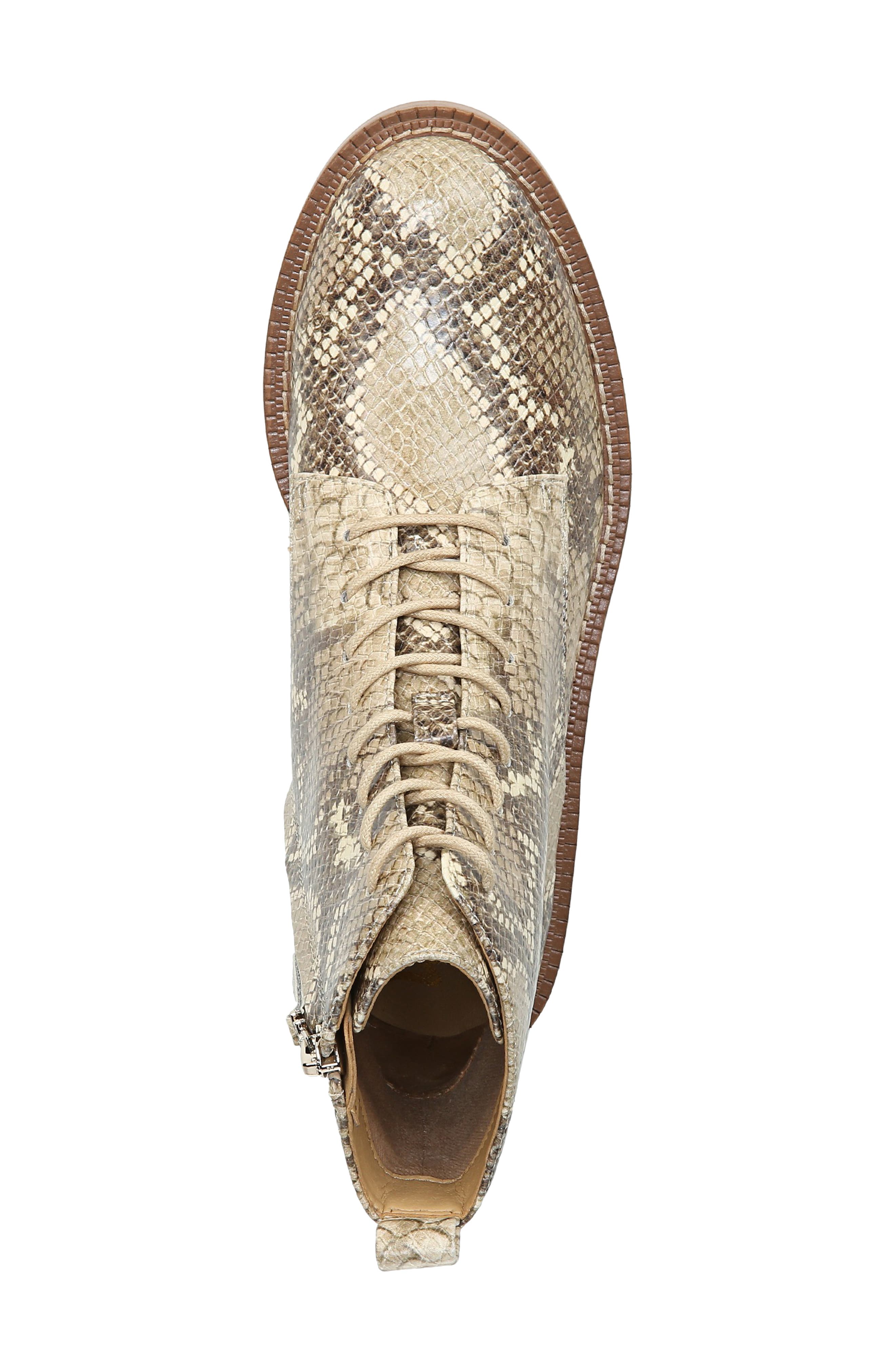 Nina Lace-Up Boot, Alternate, color, WHEAT MULTI LEATHER